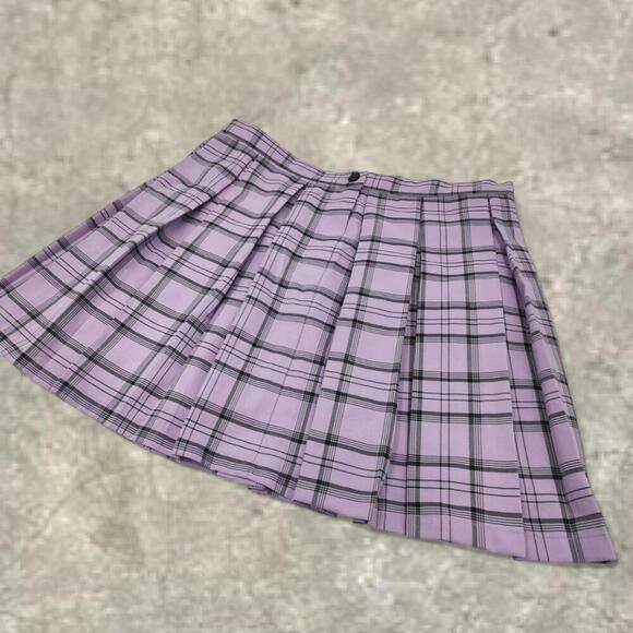 Sugar Thrillz y2k bratcore plaid mini skirt sugar thrillz sz xs nwt - Picture 3 of 7
